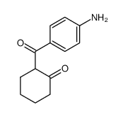 2-(4-aminobenzoyl)cyclohexan-1-one Structure