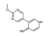 3-(2-methoxypyrimidin-5-yl)pyridin-4-amine structure