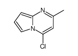 4-chloro-2-methylpyrrolo[1,2-a]pyrimidine结构式