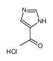 1-(1H-Imidazol-4-yl)ethanone hydrochloride (1:1)结构式
