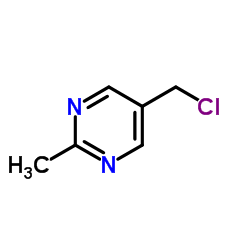 2-甲基-5-氯甲基嘧啶结构式