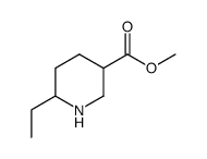 methyl 6-ethylpiperidine-3-carboxylate结构式