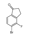 4-氟-5-溴-1-茚酮结构式