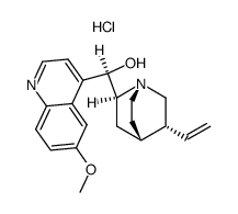 Quinine hydrochloride Structure