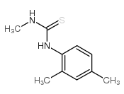 1-(2,4-Dimethylphenyl)-3-methylthiourea Structure