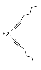 di(hexyn-1-yl)silane Structure