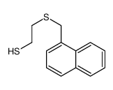 2-(naphthalen-1-ylmethylsulfanyl)ethanethiol结构式