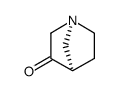 Z-(R)-(-)-1-Azabicyclo[2.2.1]heptan-3-one结构式