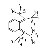 7,7,8,8-tetra[D3]methyl-o-quinodimethane Structure