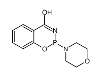 2-morpholin-4-yl-3H-1,3,2-benzoxazaphosphinin-4-one结构式