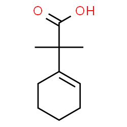 α,α-Dimethyl-1-cyclohexene-1-acetic acid结构式