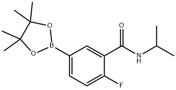 4-氟-3-(异丙基氨甲酰基)苯基硼酸频哪醇酯图片