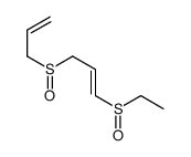 1-Ethylsulfinyl-3-allylsulfinyl-1-propene structure