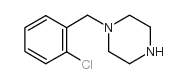 1-(2-chlorobenzyl)piperazine Structure