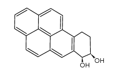 cis-7,8-dihydroxy-7,8,9,10-tetrahydrobenzo[a]pyrene Structure