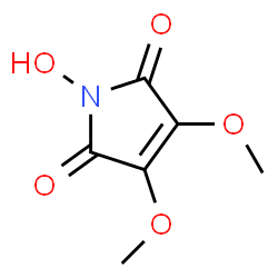 1H-Pyrrole-2,5-dione,1-hydroxy-3,4-dimethoxy-(9CI)结构式