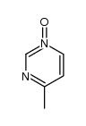 Pyrimidine, 4-methyl-, 1-oxide (6CI,7CI,8CI,9CI) Structure
