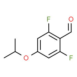 2,6-Difluoro-4-isopropyloxybenzaldehyde结构式