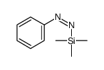 Diazene,phenyl(trimethylsilyl)- structure