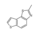 Thieno[2,3-g]benzothiazole, 2-methyl- (8CI,9CI) Structure