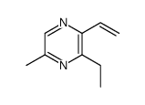 2-Ethenyl-3-ethyl-5-methylpyrazine Structure