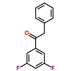 3',5'-DIFLUORO-2-PHENYLACETOPHENONE结构式