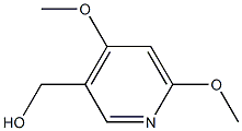 (4,6-diMethoxypyridin-3-yl)Methanol structure