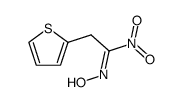 1-nitro-2-(thiophen-2-yl)ethan-1-one oxime Structure