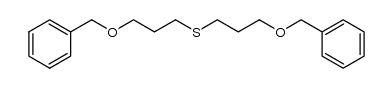 bis-(3-benzyloxy-propyl)-sulfide Structure
