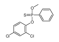 (2,4-dichlorophenoxy)-methoxy-phenyl-sulfanylidene-λ5-phosphane结构式
