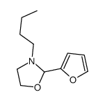 3-butyl-2-(furan-2-yl)-1,3-oxazolidine结构式