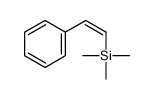 trimethyl-[(Z)-2-phenylethenyl]silane结构式