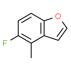 Benzofuran, 5-fluoro-4-methyl- (9CI) structure