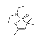 N,N-diethyl-3,3,5-trimethyl-2-oxo-1,2λ5-oxaphosphol-2-amine Structure