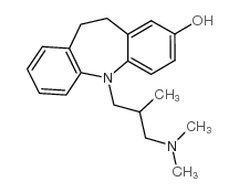 2-Hydroxy Trimipramine structure