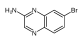 7-溴喹喔啉-2-胺结构式