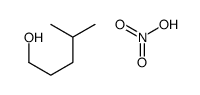 4-methylpentan-1-ol,nitric acid Structure