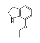 1H-Indole,7-ethoxy-2,3-dihydro-(9CI)结构式