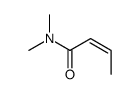 (E)-N,N-dimethylbut-2-enamide Structure