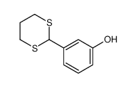 3-(1,3-dithian-2-yl)phenol Structure