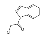 (9ci)-1-(氯乙酰基)-1H-吲唑结构式