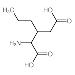 Glutamic acid,3-propyl-结构式