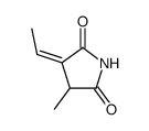 (Z)-3-Ethylidene-4-methyl-2,5-pyrrolidinedione结构式