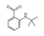 N-叔丁基-2-硝基苯胺结构式