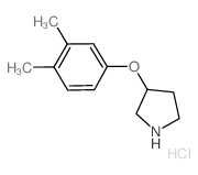 3-(3,4-DIMETHYLPHENOXY)PYRROLIDINE HYDROCHLORIDE picture
