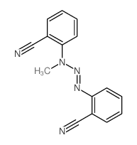 Benzonitrile,2,2'-(methyldiazoamino)di- (8CI) Structure