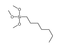 heptyl(trimethoxy)silane结构式