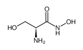 serine hydroxamate Structure