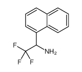 2,2,2-TRIFLUORO-1-NAPHTHALEN-1-YL-ETHYLAMINE structure