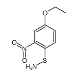 Benzenesulfenamide, 4-ethoxy-2-nitro- (9CI) Structure